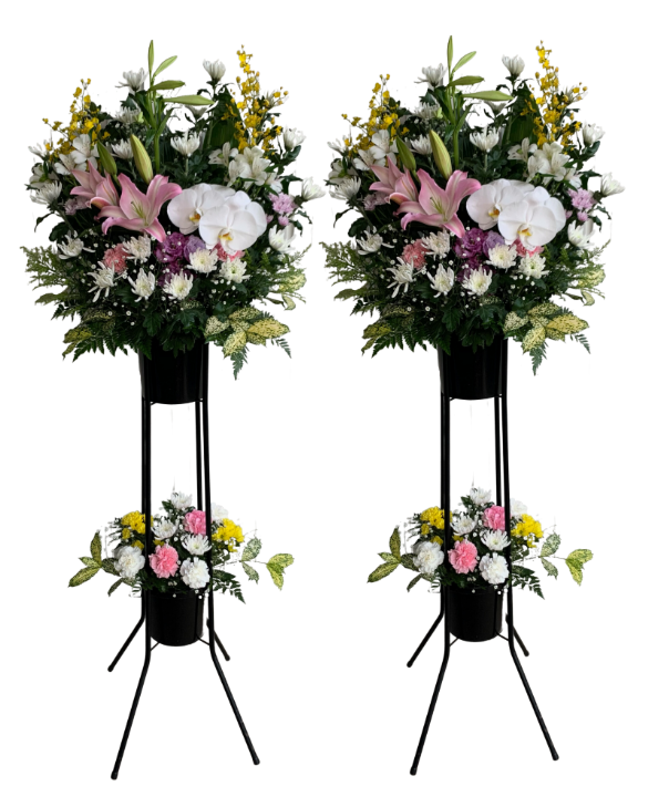 セレモニーホール天昇特注スタンド生花